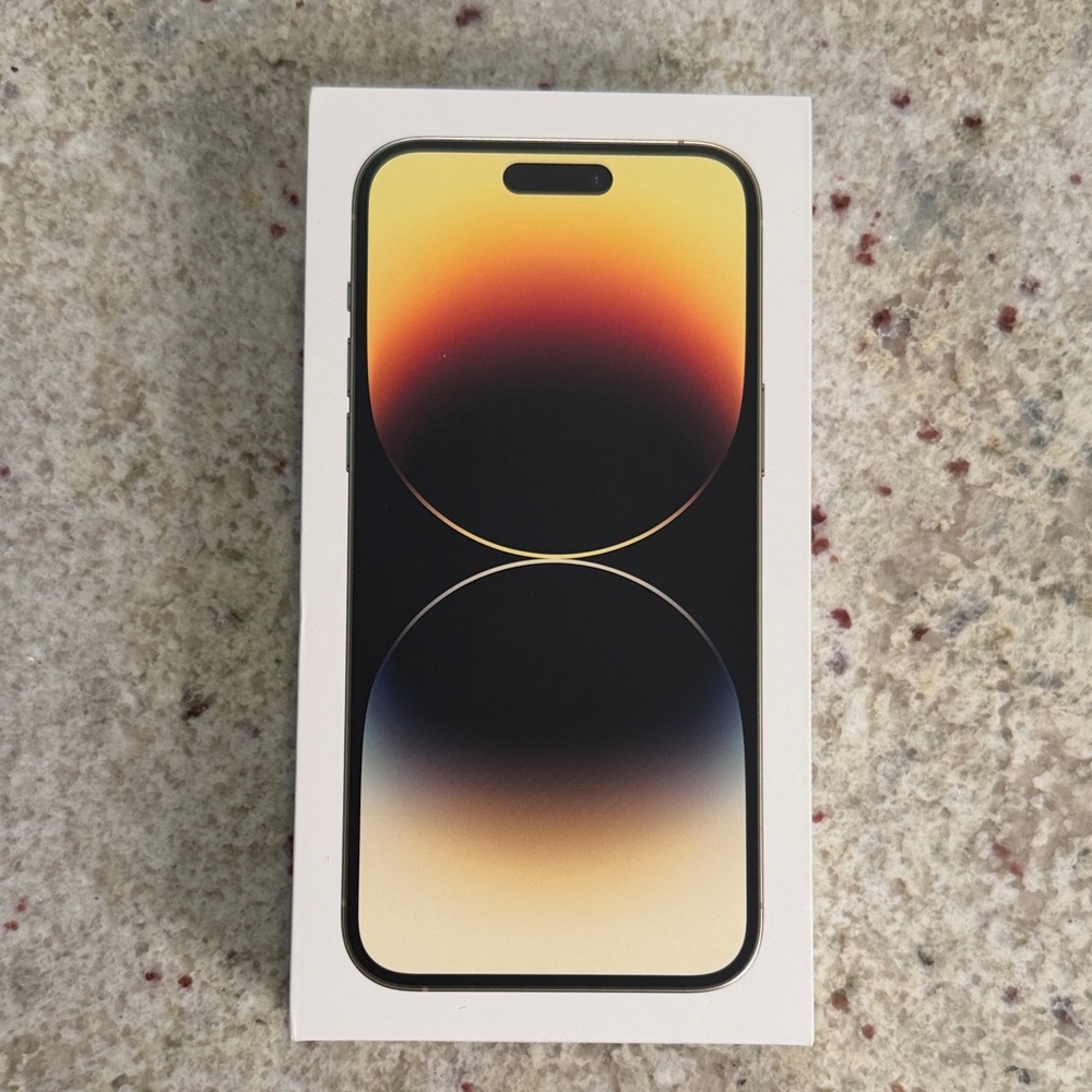 Apple iPhone  empty Box ONLY. 
Great for storage.